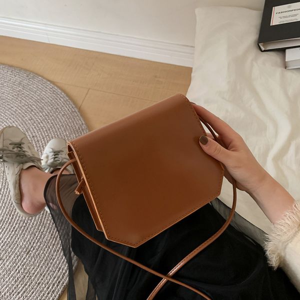 

chispaulo fashion women small leather bag solid color vintage flap bag ladies crossbody bags phone hand bags