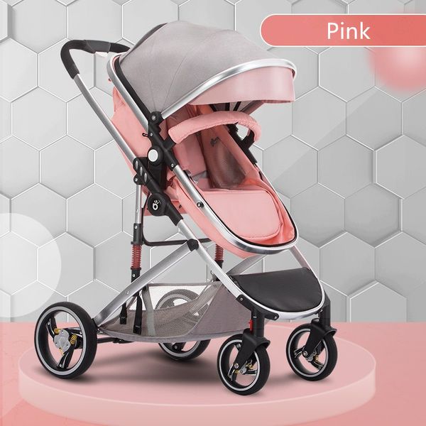 

adjustable lightweight luxury baby stroller bebek arabasi folding portable mom stroller travel pram kinderwagen poussette