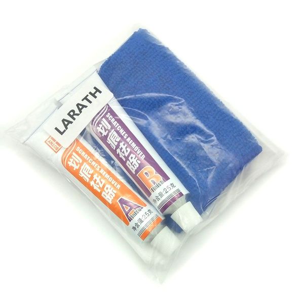 

1 set universal car care set for scratch repair wax & paint wax crystal membrane