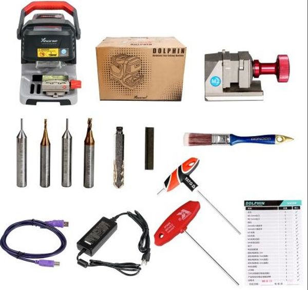 

100 original xhor e condor dolphin xp005 bluetooth automatic key cutting machine work on io android y tem better than v8x6 machine