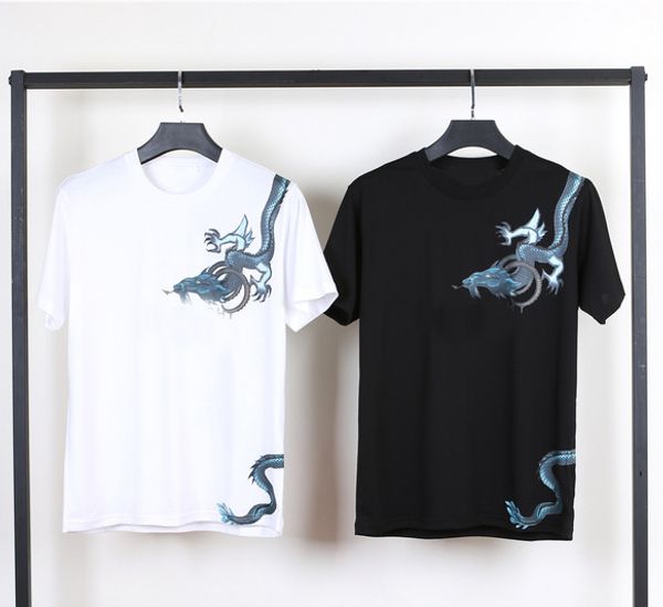 

20сс лето Хорошее качество мужские дизайнерские футболки Тройник из хлопка с прин