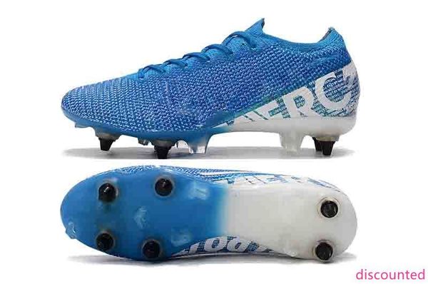 

mens низких лодыжек бутсы новых огни mercurial пара 13 elite fg футбольные бутсы superfly xiii 360 fg acc футбол бутсы