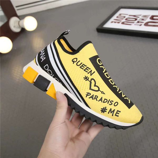 

DG обувь торговый центр dril скорость тренер носки стрейч вязать высокий топ тренер