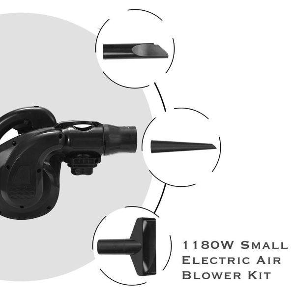 

1180w high power small electric air blower blowing dust tool set 220v household industry cleaner suck blow dust remover