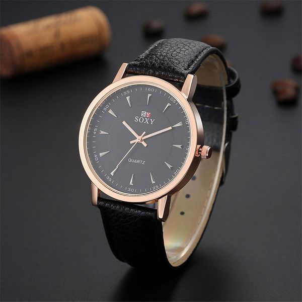 

men's watch leather high-end business relogio masculino relojes para hombre marca de lujo zegarek damski montre homme 2019, Slivery;brown