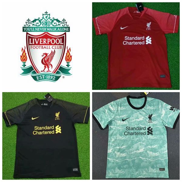 

minamino lvp firmino mohamed 11 m. salah soccer jersey football shirt 20 21 virgil 10 mane keita goalkeeper men kids uniforms 01, Black;yellow