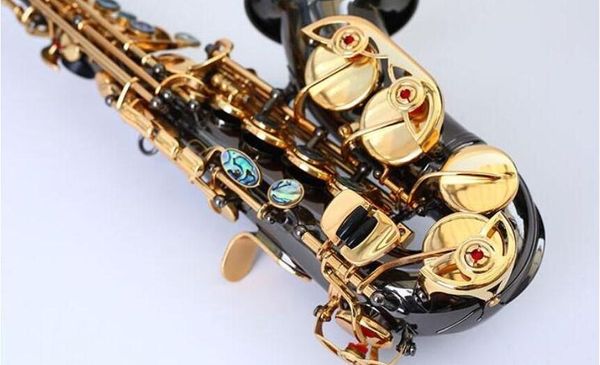 

япония янагисава s-991 curved bb сопрано саксофон черный никель латунь высокого качества sax профессиональные мундштук патчи колодки тростни