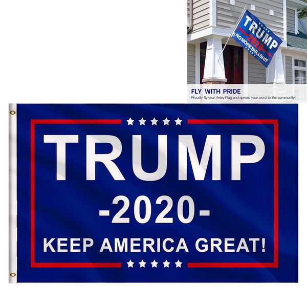

president donald trump flag 2020 (3 x 5 feet) with grommets for supporting president trump