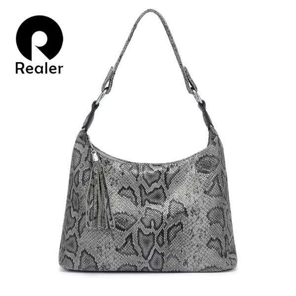

realer bags for women 2019, big shoulder bag, female handbag hobo, large tote bag, female handbags with tassel and animal print