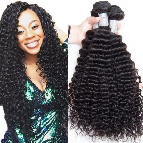 Elibess Brand 300gr 141618202224 Deep Curly Human Hair Tight Curly
