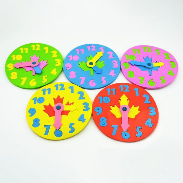 

дети diy часы обучение обучение игрушки fun math игры для детей бэби