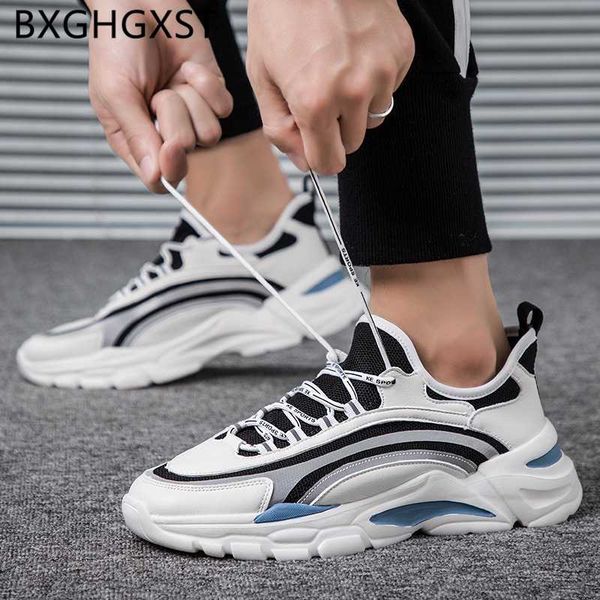 

summer shoes men trainers white sneakers fashion men shoes sneakers zapatillas hombre casual ayakkabisi, Black
