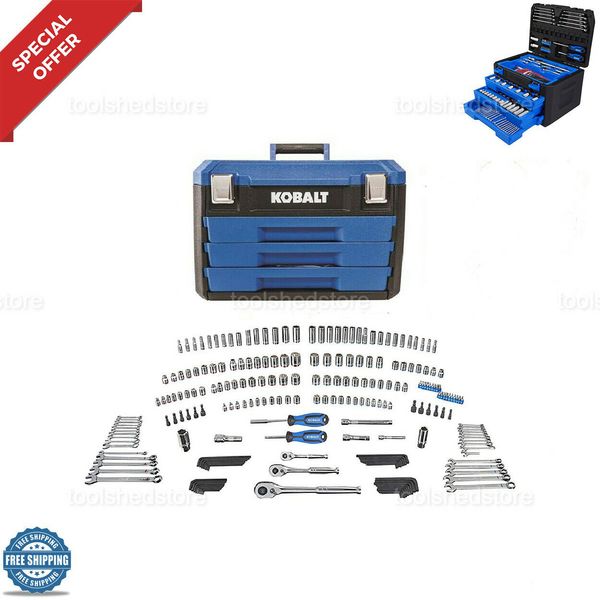 

mechanic tools automotive professional set (kobalt 227-pcs) ratchets sockets hex