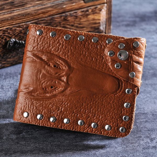 

короткие мужские бумажники аллигатор pattern кожа pu барсетки засов кошелек толстосумов карты id holder дизайн бренда кошелек кошель сумки, Red;black