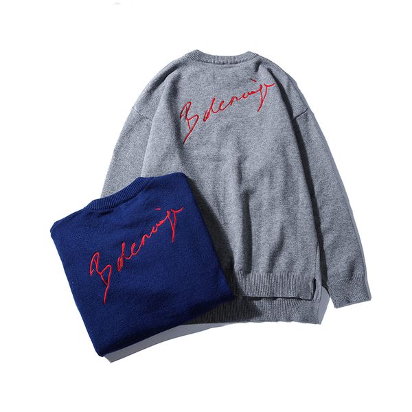 

new brand mens sweater with letters fashion brand sweaters for men hoodies hommes sweatshirts pullovers hoodie clothes -2xl ing, White;black