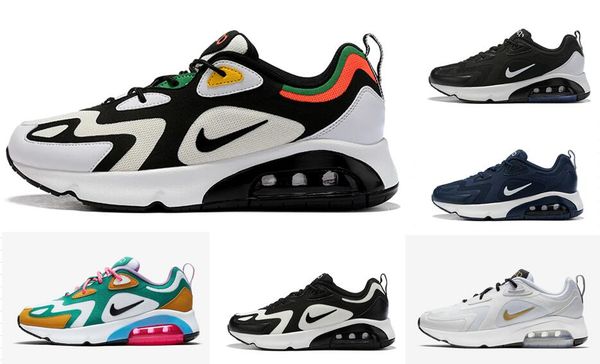 

2019 new maxe 200 men running hoe de ert and my tic green half palm whitegold air cu hion de igner neaker eur 40 46