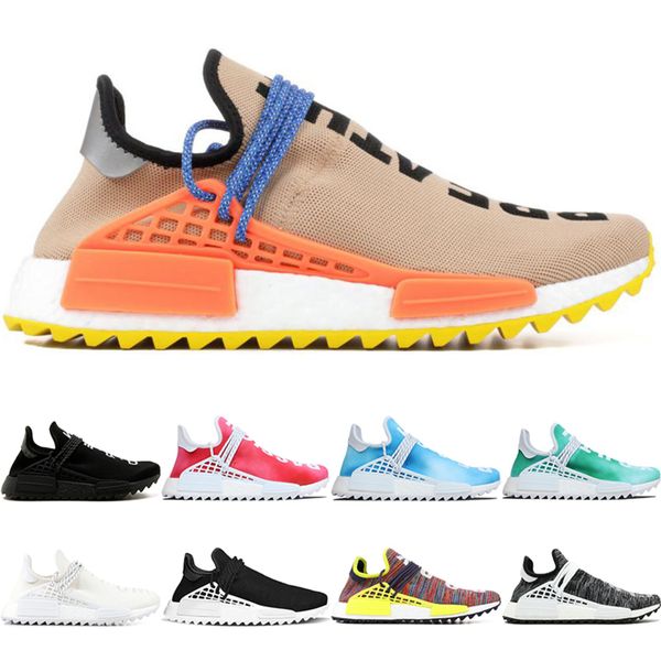 

human race trail running shoes men women pharrell williams hu runner peace passion younth china limited mens casual sport sneaker size 5-12
