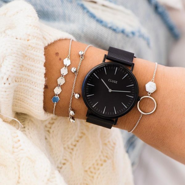 

топ стиль женская мода luxury leather band аналоговое кварц wristwatch золотой женские часы женщины платье черный часы, Slivery;brown