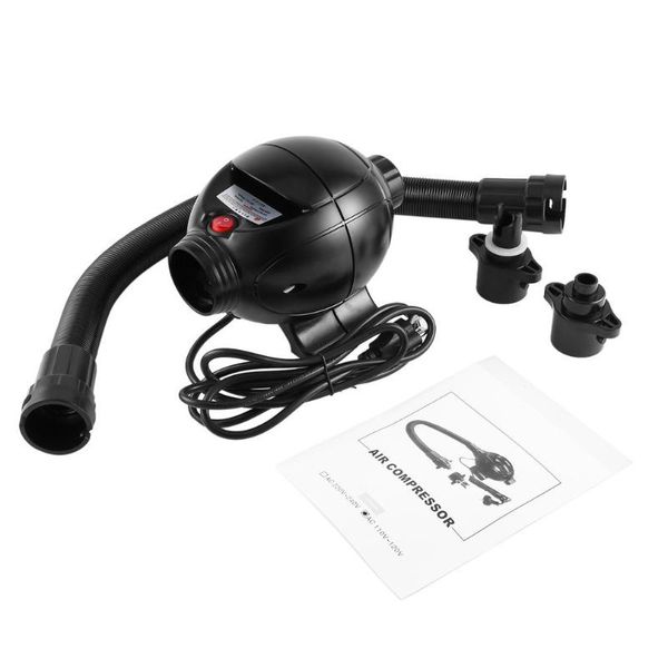 

air compressor electric air tumbling track gym pump gymnastics mats pump electric for inflate/deflate black