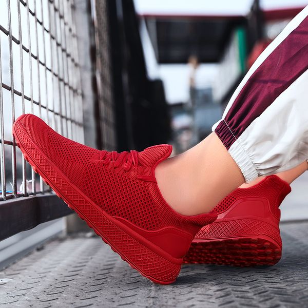 

black white red grey casual shoes sale men women boy girl sneakers breathable outdoor sports running shoes