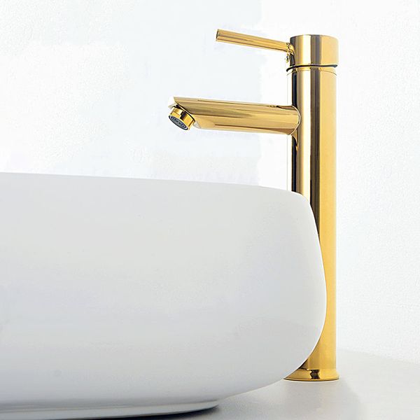 

Bathroom Sink Faucet Black Solid Brass Bathroom basin faucet Cold And Hot Water Mixer Deck Mounted Single Handle Tap