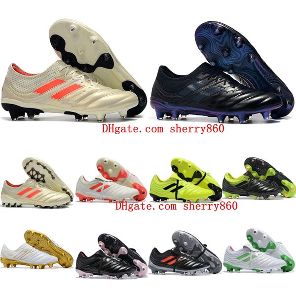 

2019 mens soccer shoes copa 19.1 fg soccer cleats world cup outdoor football boots copa mundial chaussures de football