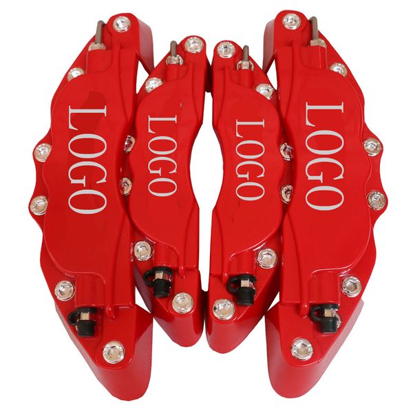

happy fish new type 4pcs 3d disc brake caliper cover front & rear