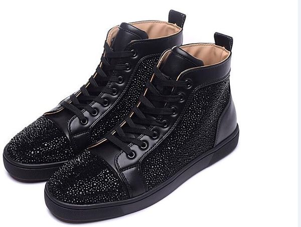 

Christian Louboutin CL Free shipping men's and women's 2019 fashion low to help casual red shoes sneakers size 35-46 q4