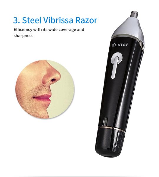 

kemei rechargeable home hair trimmer professional clipper men silent hair trimmer machine bwkf wjtql