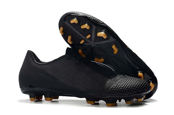 

2019 men phantom venom vnm elite fg new lights under the radar soccer black football shoes