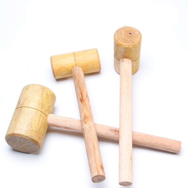 

solid wood hammer screwdriver round mallet hammer sledge for diy knock woodworking household multi hand installation tool
