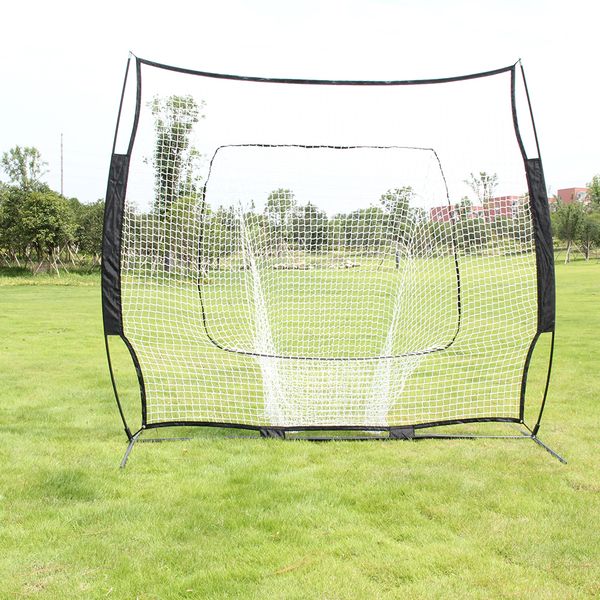 

baseball train net rack rebound goal black sleevelet