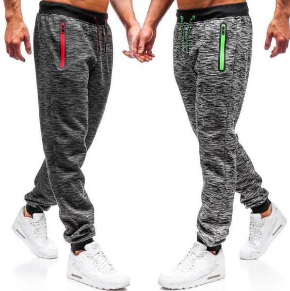 

comfortable mens joggers men designer sweatpants men spring autumn sport pants plus size new, Black