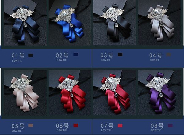 

beautiful cool collar flower bow tie groom groomsman dance party birthday party men and women 008, Red;black