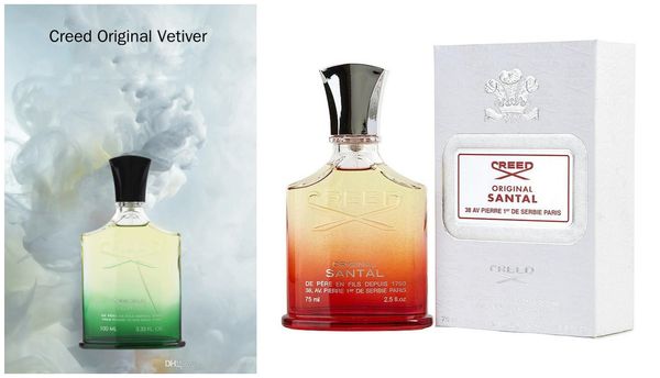

creed perfumes original vetiver / original santal creed perfume fragrance for man and woman ing