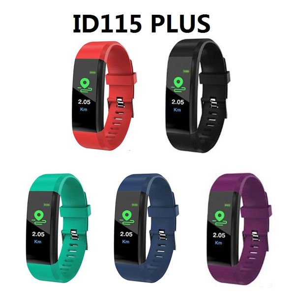

Id115 plu mart bracelet fitne tracker mart watch heart rate watchband mart wri tband for apple android cellphone with box