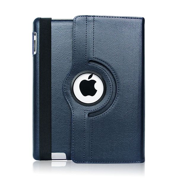 

360 degree rotating leather smart cover case for ipad air 1 ipad 9 7