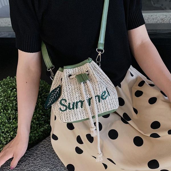 

женщины сумка унисекс колледж ветер солома ковш сумочка женских закрылки тотализаторы кошелек телефон держатель чехол женщины сумка b35