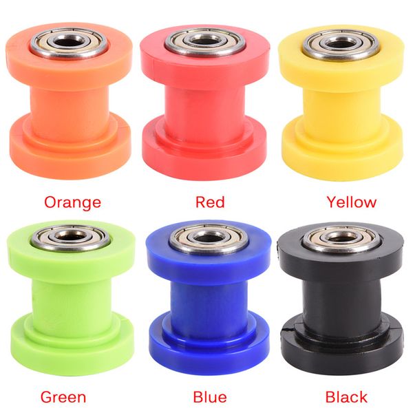 

slider tensioner guide pulley dirt pit bike motorcycle durable 1pc 8mm chain roller