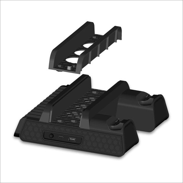 

dobe cooling fan charging station charger stand dock for sony playstation 4 ps4 slimps4 pro game console gamepad