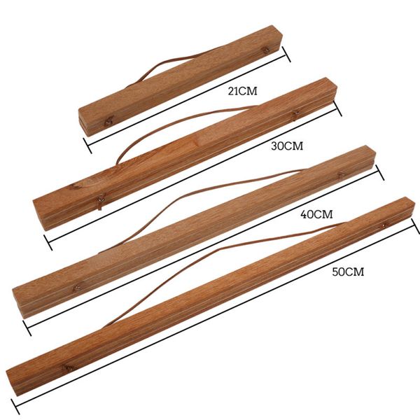 

2020 new home decor modern style 21/30/40/50/60cm magnetic wooden p hanger frame scroll print poster picture