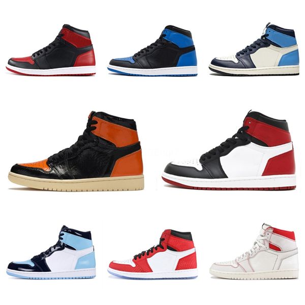 

new 1 high og wmns tie dye basketball shoes 1s jumpman men women fashion designer athletic mens trainers outdoor sport sneakers #571