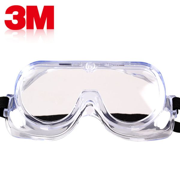 

3m 1621af anti-impact and anti chemical splash goggle glasses safety goggles economy clear anti-fog lens eye protection labor
