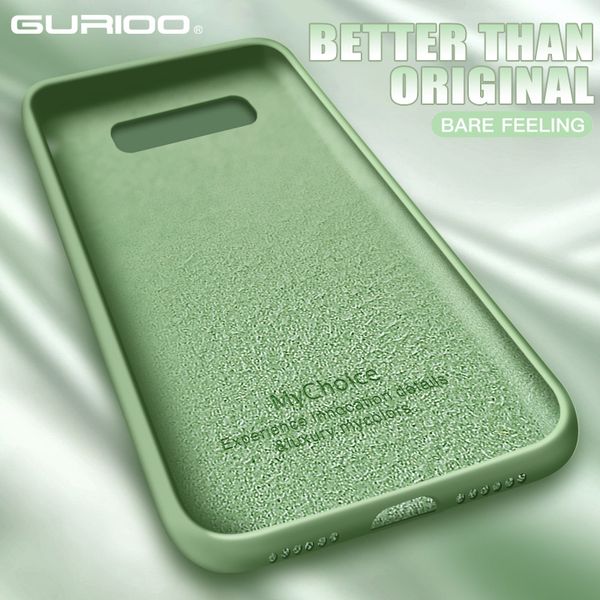 

for samsung galaxy s8 s9 s10 plus s10e s7 edge soft skin liquid silicone summer case for note 8 9 10 m10 m20 m30 a10 a50 cover