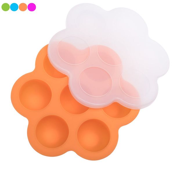 

silicone ice making molds pot accessories baby food storage trays with lid high quality
