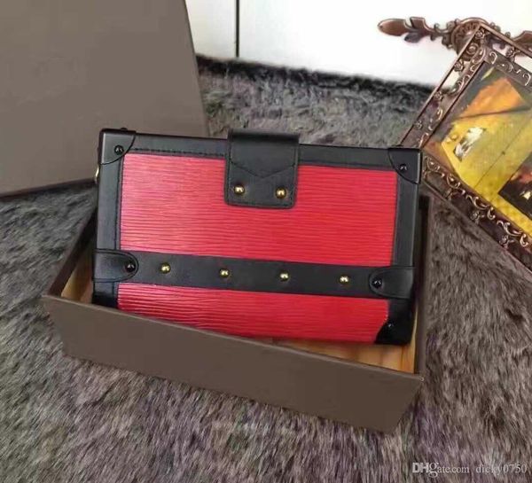 

selling wholesale designer box original handbags evening bags leather fashion box clutch brick messenger shoulder bag