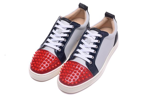 

2019 new arrival brand designer luxury leather low men red bottoms shoes sport outdoor sneakers running shoes for flats women casual boots a