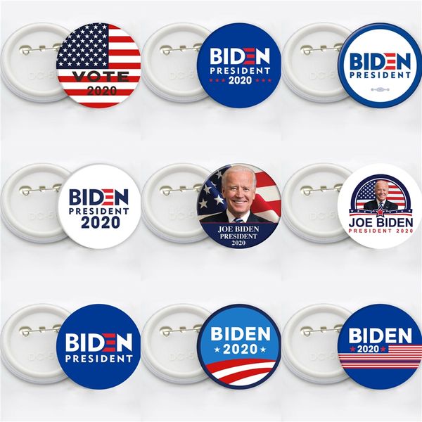 

joe biden brooch us presidential candidate election 2020 mini badge round insignia party supplies letter multicolour new arrival 1qf d2#733