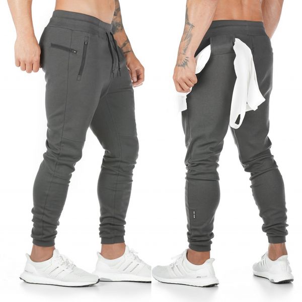 

2019 new jogger camouflage gyms pants men fitness bodybuilding gyms pants runners clothing sweatpants, Black;blue