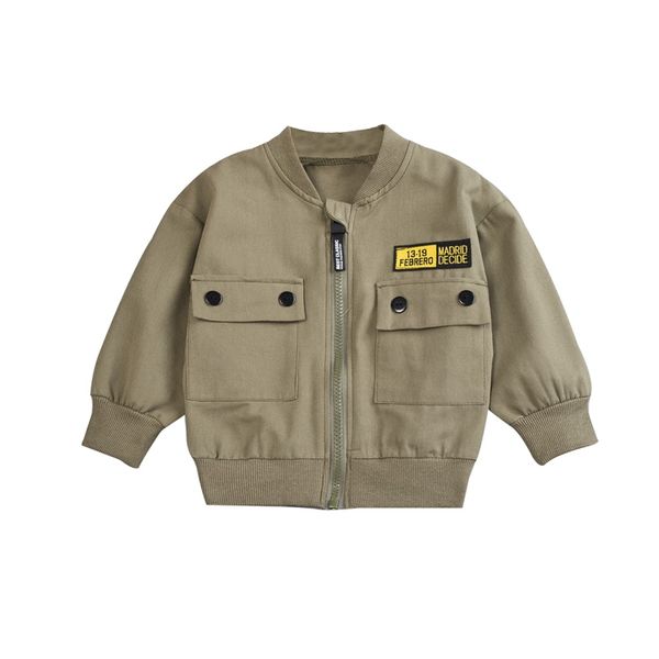 

2019 boys girls outerwear kids spring autumn clothes children jacket children's cartoon print coat casual fashion outfits, Blue;gray